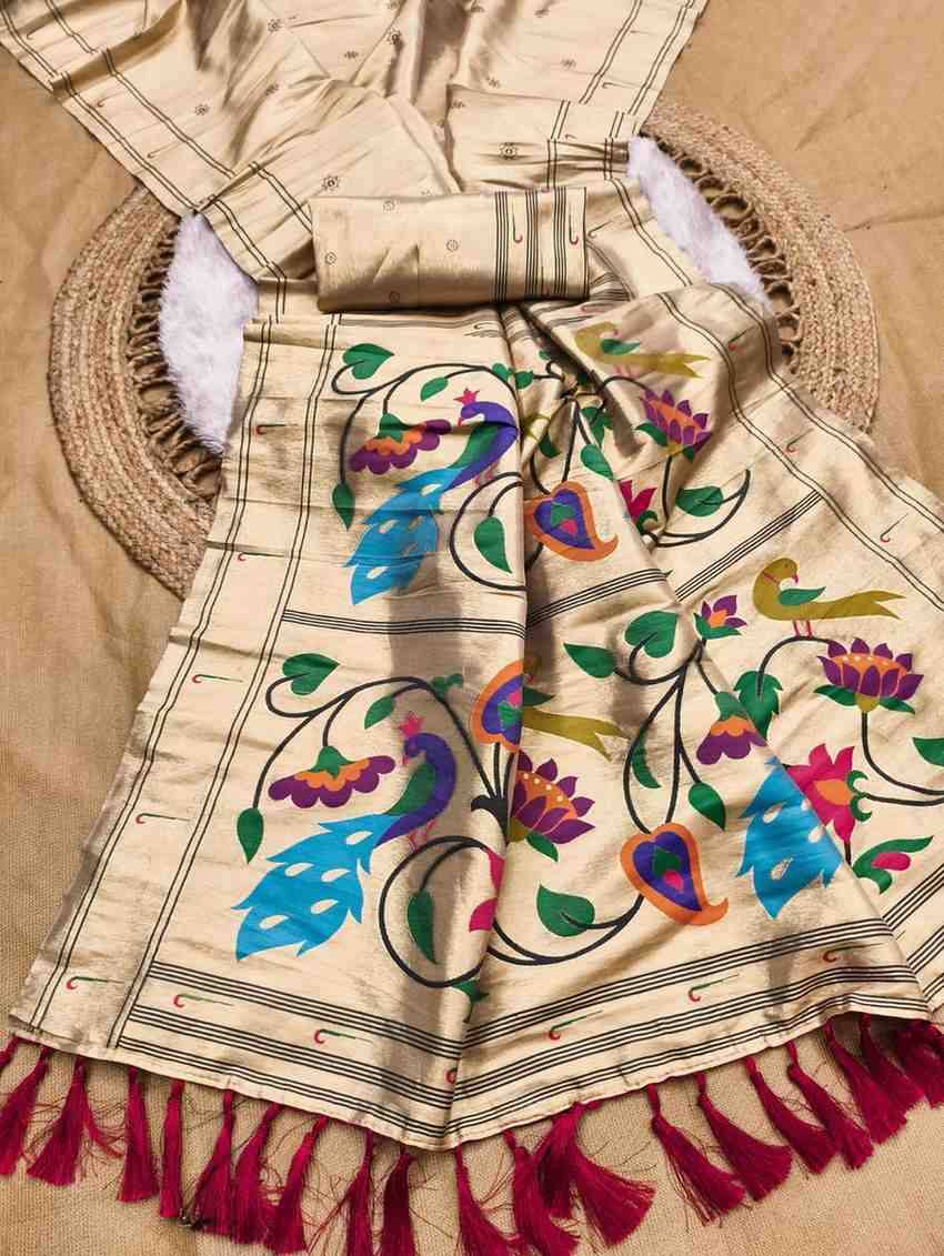 Anupama zari paithani- voL-2 Sarees wholesale market in Kolkata